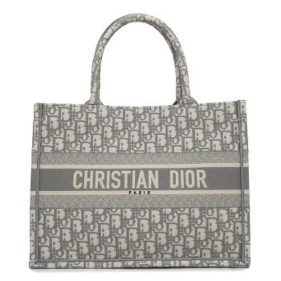 Christian Dior Tote Bag Book Oblique Embroidery Trotter - Picture 1 of 8